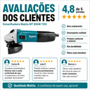 Ver imagem 7 de Kit Esmerilhadeira (M9510B) 4.1/2" 110V - Makita