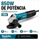 Ver imagem 6 de Kit Esmerilhadeira (M9510B) 4.1/2" 110V - Makita