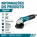 Ver imagem 4 de Kit Esmerilhadeira (M9510B) 4.1/2" 110V - Makita