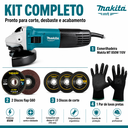 Ver imagem 2 de Kit Esmerilhadeira (M9510B) 4.1/2" 110V - Makita