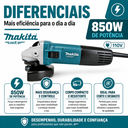 Ver imagem 3 de Kit Esmerilhadeira (M9510B) 4.1/2" 110V - Makita