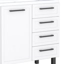 Ver imagem 5 de Cozinha Completa Gabinete Para Pia 120 e Armário Aéreo Juno/Apolo 4 Gavetas Cozimax Branco