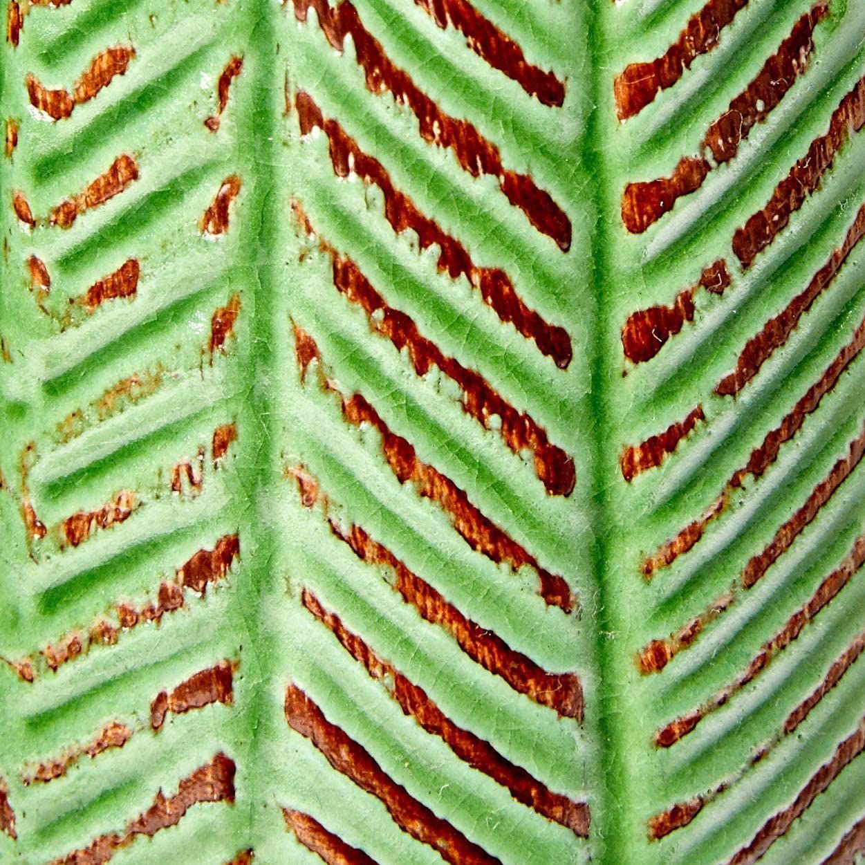 Crispin Vaso Decorativo em Cerâmica Verde Home & Co Luxo - 4
