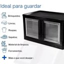 Ver imagem 5 de Caixa Empilhável Dobrável Compacta Organização 2 Portas