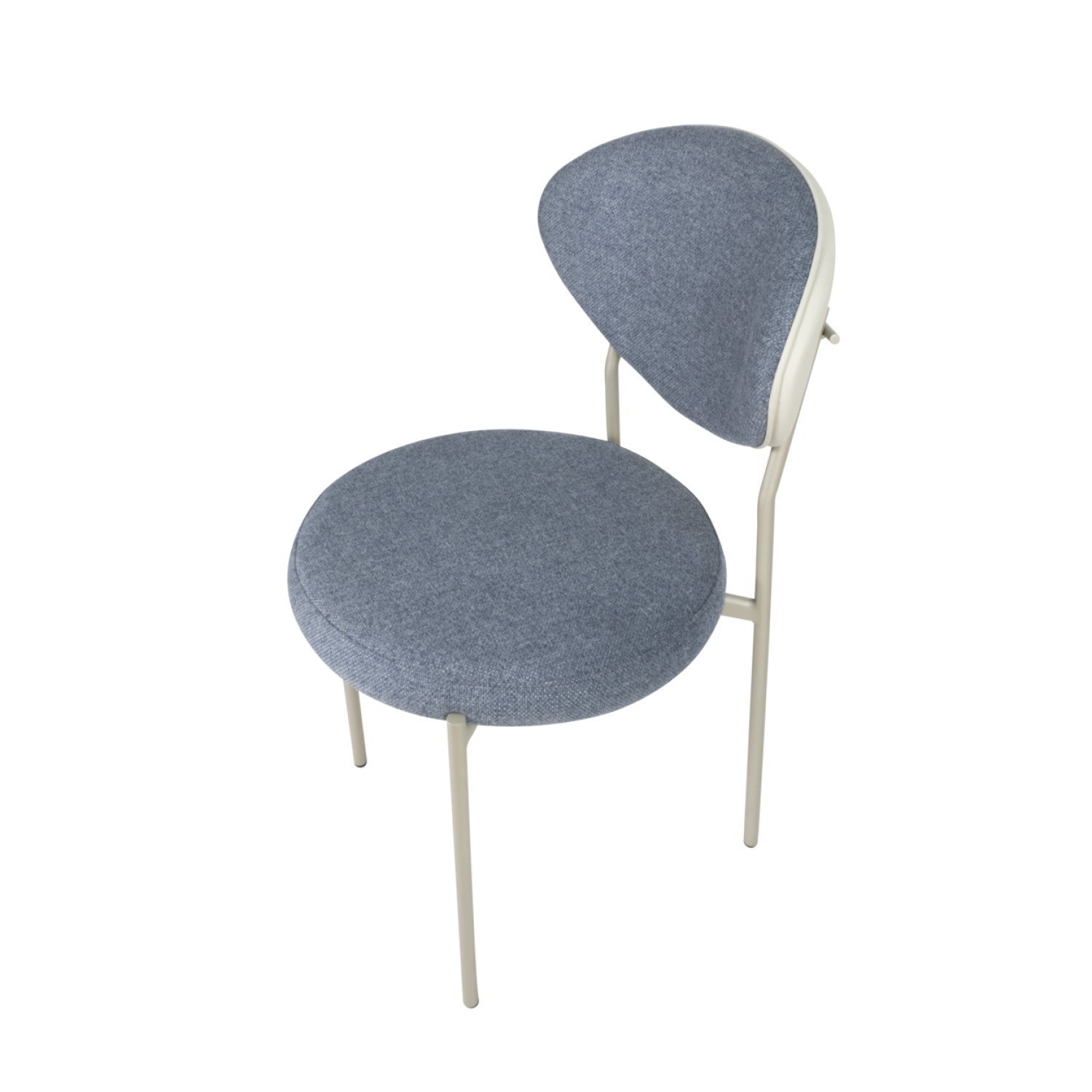 Cadeira para Sala de Jantar Base em Aço Chaise - 5