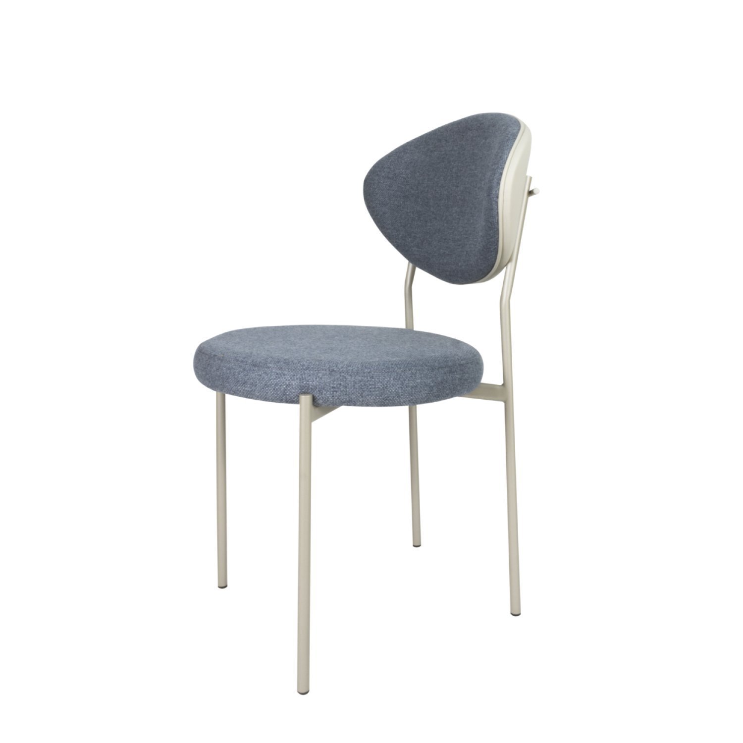 Cadeira para Sala de Jantar Base em Aço Chaise - 1