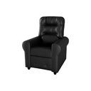Ver imagem 4 de Poltrona do Papai Reclinável Clio Matrix Cor:sintetico Preto
