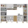 Cozinha Modulada Completa com Tampo 7 Peças 12 Portas 3 Gavetas - 3