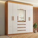 Ver imagem 1 de Guarda Roupa Casal 6 Portas 4 Gavetas B393