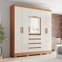 Ver mais imagens de Guarda Roupa Casal 6 Portas 4 Gavetas B393