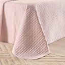 Ver imagem 5 de Kit Cobre Leito Colcha Quality Casal 3 Peças Percale 200 Fios Bordado - Rosa