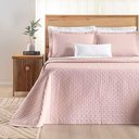 Ver imagem 6 de Kit Cobre Leito Colcha Quality Casal 3 Peças Percale 200 Fios Bordado - Rosa