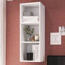 Ver imagem 1 de Nicho Parede Vertical Organizador Multiuso Funcionale Art in Móveis Branco
