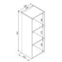 Ver imagem 3 de Nicho Parede Vertical Organizador Multiuso Funcionale Art in Móveis Branco