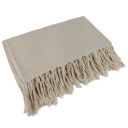 Manta Para Sofá Gigante Decorativa Protetora 2,30 x 1,40:Cru - 2