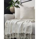 Ver imagem 1 de Manta para Sofá Gigante Decorativa Protetora 2,30 x 1,40:Cru
