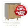 Cozinha Modulada Completa com Tampo 6 Peças 10 Portas 3 Gavetas - 9