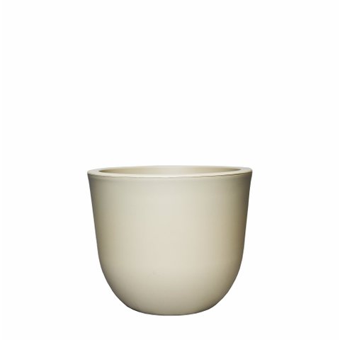 Vaso Redondo Concept Polipropileno N1 20x24x14cm Japi - Cimento