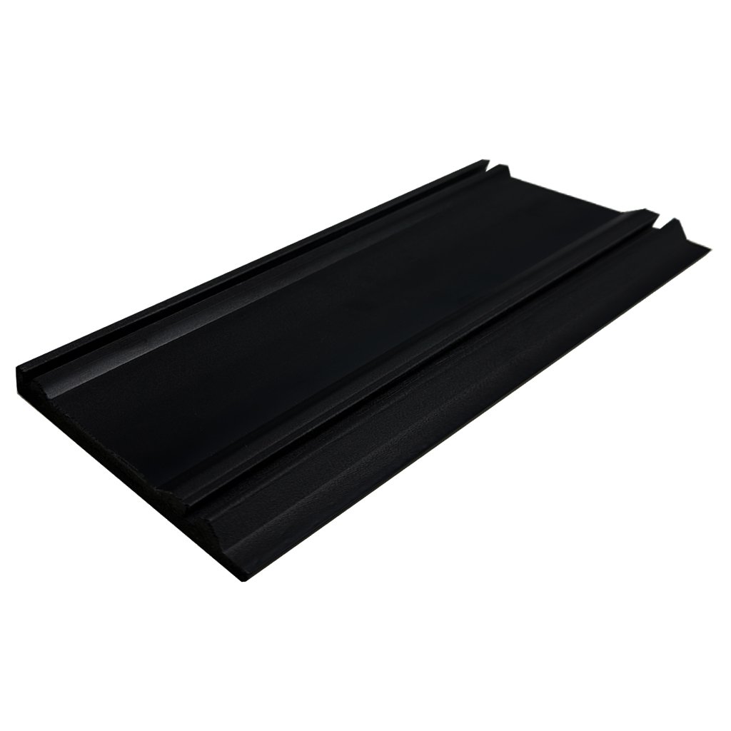 Rodapé de Poliestireno Preto Liso 15cm X 15mm Metro Linear Casa Grassi - 4