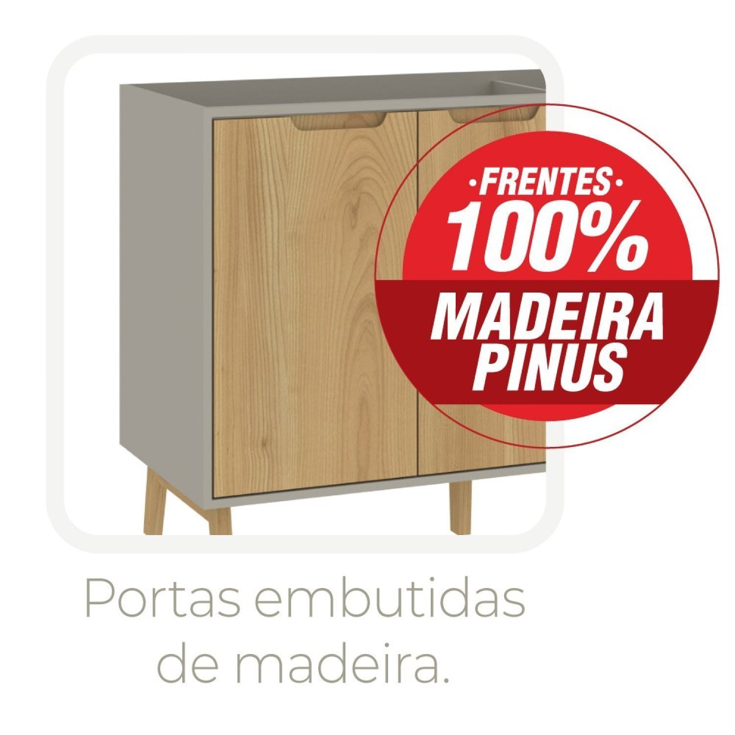 Cozinha Modulada Completa com Tampo 5 Peças 8 Portas 3 Gavetas - 9