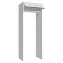 Ver imagem 7 de Porta-geladeira 83 Cm 1 Porta Basculante Branco Glamy Madesa