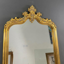 Ver imagem 2 de Moldura de Chão para Espelho Estilo Francês Folheado a Ouro