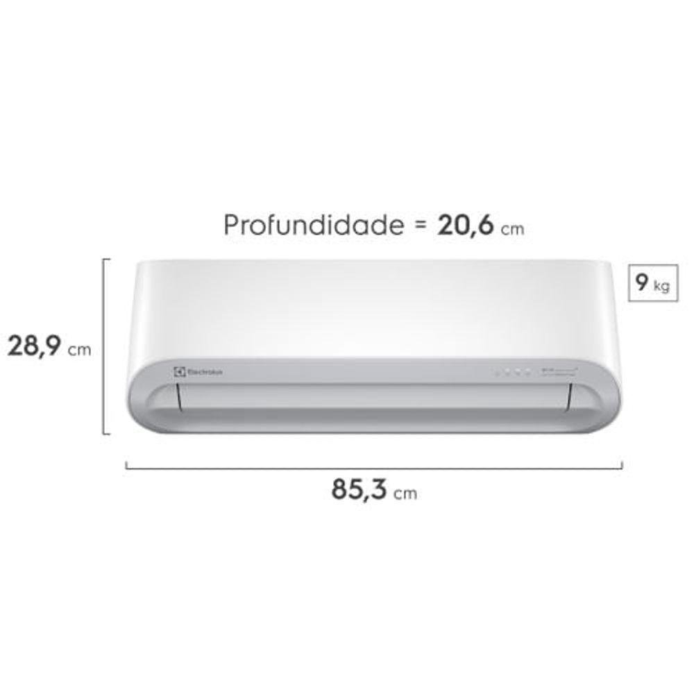 Ar Condicionado Split Hi Wall Electrolux Color Inverter 24.000 Btus Frio R-32 220v - 4