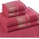 Ver imagem 4 de Jogo de Banho Barroca Magenta Caviquioli 5 Peças