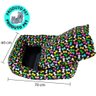 Cama Caminha Eco Pet + Almofada Lavável Anti-alérgica Para Cachorro e Gato - M Bf Colchoes - 2