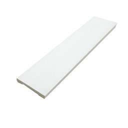 Rodapé de Poliestireno Liso 7cm x 2,25m Rende 2,5 Metros Casa Grassi  - 3