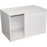 Armário Módulo Pt com Porta Correr Branco Evolukit - 2