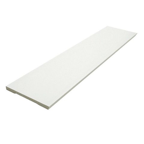 Rodapé Poliestireno Liso 10cm x 2,25m Casa Grassi