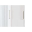 Ver imagem 5 de Guarda Roupa Casal 3 Portas de Correr e 9 Gavetas c/ Espelho e Pés Click 3.9 Jatoba/Grafitte -