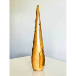 Vaso de Madeira. Vaso Decoração Artesanal Único. Feito a mão - 4