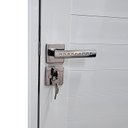 Ver imagem 6 de Porta Lambril de Alumínio 210 x 80cm com Maçaneta Premium Linha 30 Lado Esquerdo Esquadrias Bergamo Branco