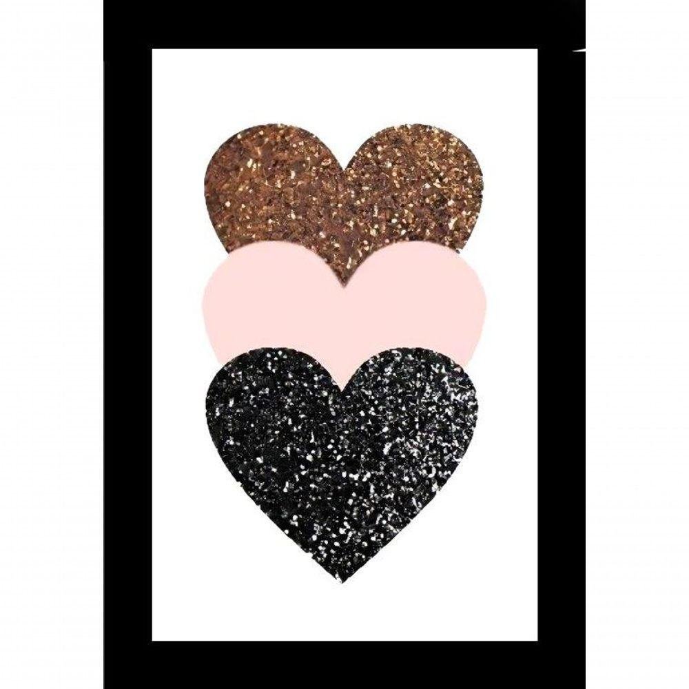 Kit com 3 Quadros em Lona Frases Paz Tamanho:60x90cm - 5