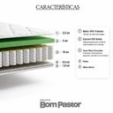 Ver imagem 4 de Colchão Queen a Vácuo Molas Ensacadas Magic 158x198 Bom Pastor Cinza