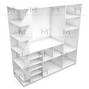 Ver imagem 5 de ARMARIO CLOSET BIG ERNESTO MDF M38.2020.B (LOJA, CLOSET) MUNDI MOVEIS