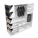 Ver imagem 1 de ARMARIO CLOSET BIG ERNESTO MDF M38.2020.B (LOJA, CLOSET) MUNDI MOVEIS