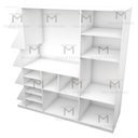 Ver imagem 4 de ARMARIO CLOSET BIG ERNESTO MDF M38.2020.B (LOJA, CLOSET) MUNDI MOVEIS