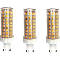 Kit 3 Lâmpada Led Halopim G9 5w Bivolt Branco Quente 3000k Luz Branco-quente 110v/220v - 1