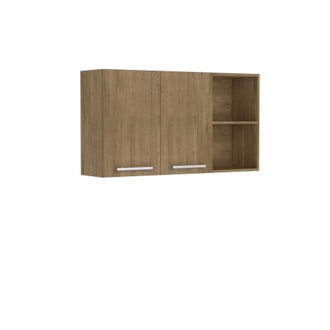 Armário Aéreo com 3 Portas e 2 Nichos Dakar Samba Bertolini