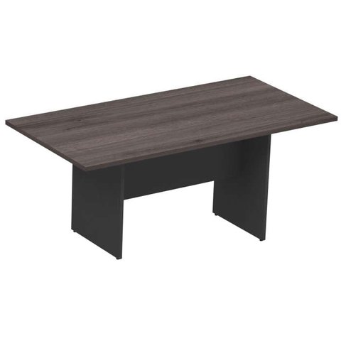 Mesa de Reunião Retangular 2,00x1,00m Maranello London/Preto
