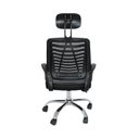 Ver imagem 2 de Kit 2 Cadeiras de Escritório Presidente Tela Mesh Cádis