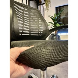 Kit 2 Cadeiras de Escritório Presidente Tela Mesh Cádis - 5 Kit 2 Cadeiras de Escritório Presidente Tela Mesh Cádis - 5