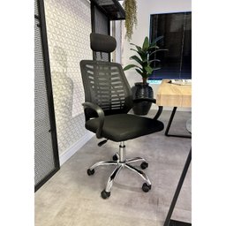 Kit 2 Cadeiras de Escritório Presidente Tela Mesh Cádis - 3 Kit 2 Cadeiras de Escritório Presidente Tela Mesh Cádis - 3