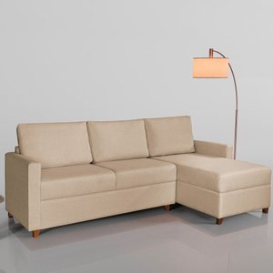 Sofá 3 Lugares com Chaise Moov Yescasa