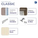 Ver imagem 6 de Guarda Roupa Casal Modulado 2 Peças com Espelho Classic