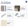 Guarda Roupa Casal Modulado 2 Peças com Espelho Classic - 6