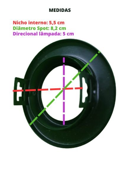 Spot Embutir Movel Redondo Mr16 - com Lampada 20w Decorshop Verde 220v - 11